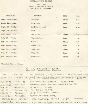 Click to view full size image
==============
1980 Football Schedule
1980 Football Schedule