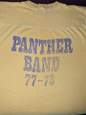 Click to view full size image
==============
1977-1978 Pemberton Band Tee (Back)
1977-1978 Pemberton Band Tee (Back)